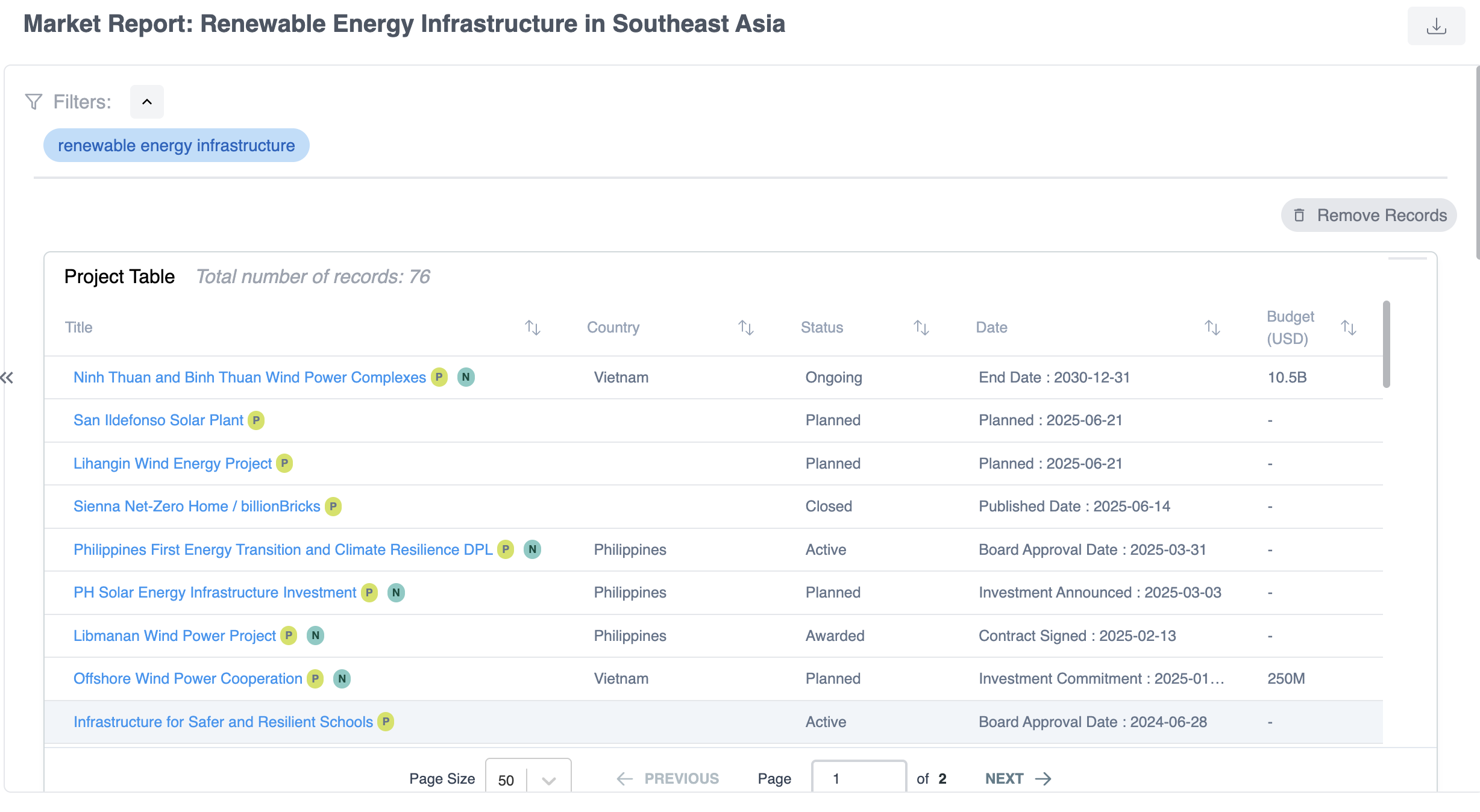 Get your comprehensive report screenshot